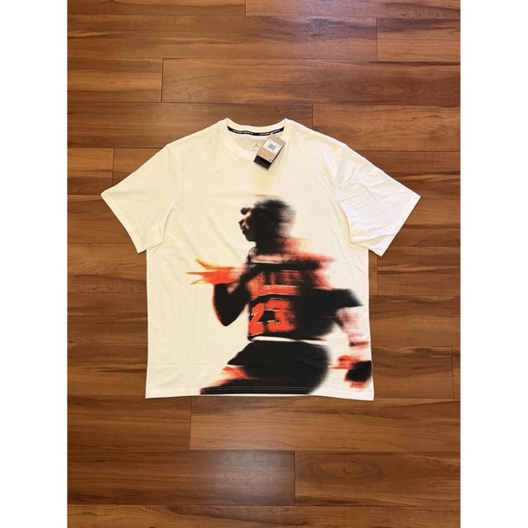 Nike Other - Nike Jordan Sport Dri-Fit T-Shirt MJ Graphic White HQ8966-100 Mens Size 2XL-Tall